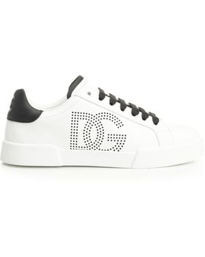 Dolce & Gabbana Portofino Trainer - White