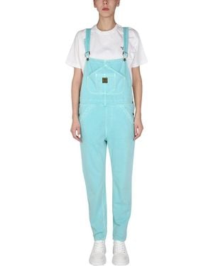 Washington DEE-CEE U.S.A. Denim Overalls Jumpsuits - Blue