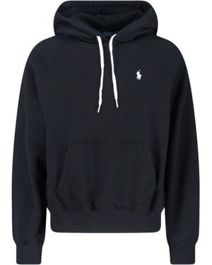 Polo Ralph Lauren Logo Hoodie - Blue