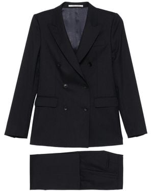 Tagliatore Wool Blend Suit - Blue