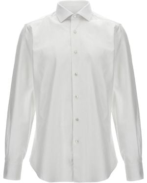 Barba Napoli Cotton Shirt - White