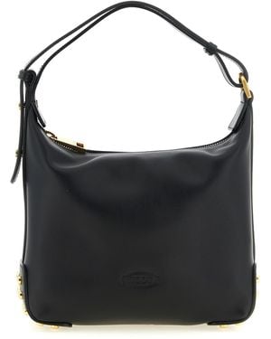 Tod's 'Gommini' Mini Shoulder Bag - Black
