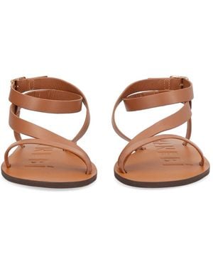Manebí Sandals Canyon Leather Buffalo - Brown