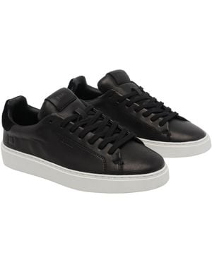 Date Sneakers Calf Leather/Rubber Sole - Black