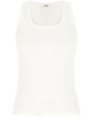 Saint Laurent Top - White