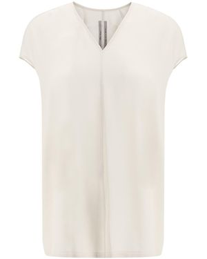 Rick Owens Silk Top - White