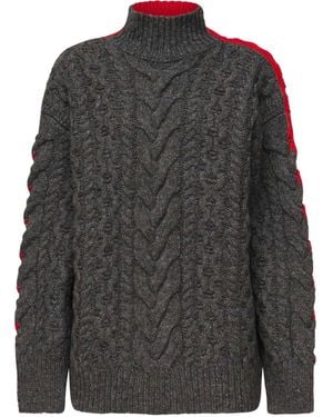 Stella McCartney All-Over Woven Jumper - Grey