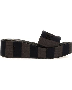 Fendi Sunshine Sandals - Black