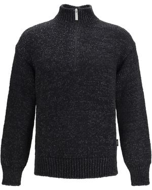 Laminar Cotton Jumper Cotton; Polyamide - Blue