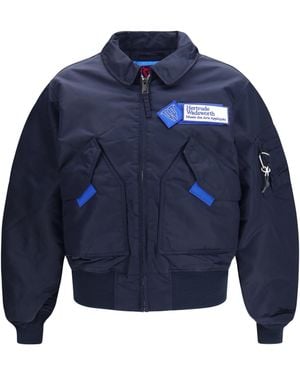 GR10K Bomber Jacket X Alpha Industries Nylon - Blue