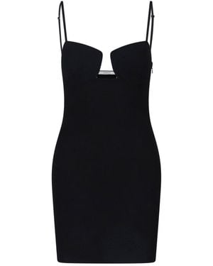 Givenchy Mini Dress Cutaway - Black