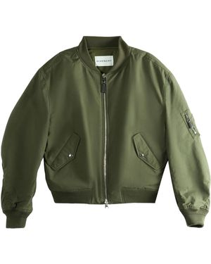 Givenchy Coats Cotton Polyamide - Green