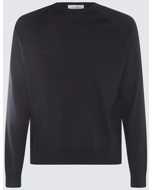 Piacenza Cashmere Cotton Polo Shirt - Black