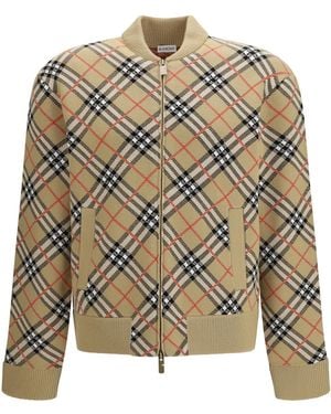 Burberry Vintage Check Zip Cardigan - Multicolor