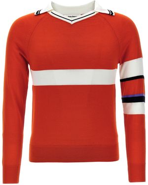 Wales Bonner Calm Jumper - Red