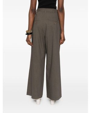Uma Wang Pants Viscose - Brown