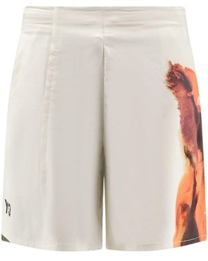 Y-3 Technical Fabric Bermuda Shorts - White