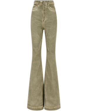 Rick Owens 'Bolan Bootcut' Jeans - Green