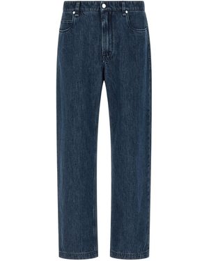 Fendi Ff Inner Jeans - Blue