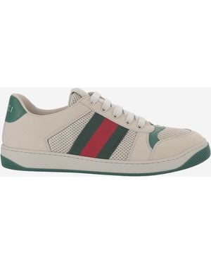 Gucci Sneakers Screener Polyester Sneakers - Gray