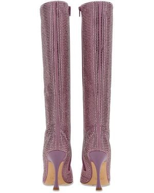 Liu Jo Liu Jo Rhinestone-Embellished Boot - Purple