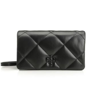Tory Burch Kira Chain Wallet - Black