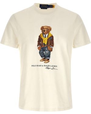 Polo Ralph Lauren Polo Bear T-Shirt - Natural