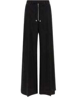 Rick Owens Tailored Wide Belas Pants - Black