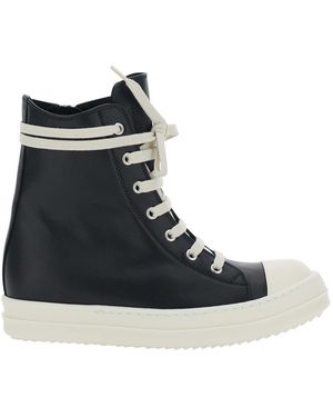 Rick Owens Trainers Leather Trainers - Blue
