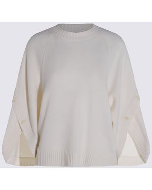 Max Mara Wool Ampex Knitwear - Grey