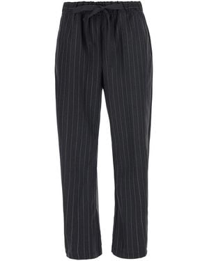 Semicouture Trousers Buddy Wool Trousers - Blue