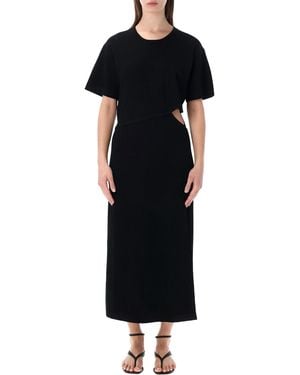THE GARMENT Madison Cut-Out Knit Dress - Black
