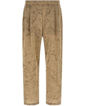 Herno Camouflage Trousers - Natural