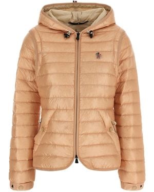 Moncler 2-In-1 Karura Down Jacket Polyamide Jacket, Parka, Casual - Brown