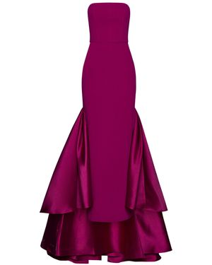Solace London Jodi Maxi Dress - Purple