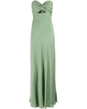 Essentiel Antwerp Hierro Strapless Midi Dress - Green
