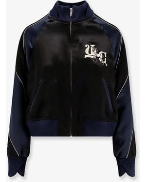 Undercover Satin Bomber Jacket - Black