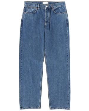 Marine Serre Cotton Jeans - Blue