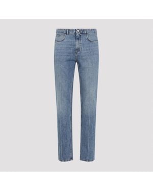 Marni Washed Bull Denim 5-Pocket Jeans - Blue