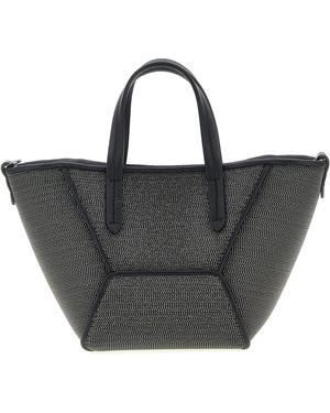 Brunello Cucinelli Brass Handbag Bag - Black
