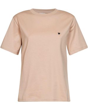 Weekend by Maxmara T-Shirt Wkdvenaco Blush Cotton T-Shirts & Jerseys - Pink