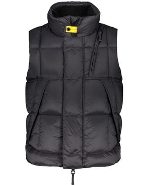 Parajumpers Wilbur Full Zip Down Vest - Black