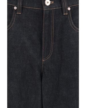 Brunello Cucinelli Straight-Leg Denim Jeans - Blue