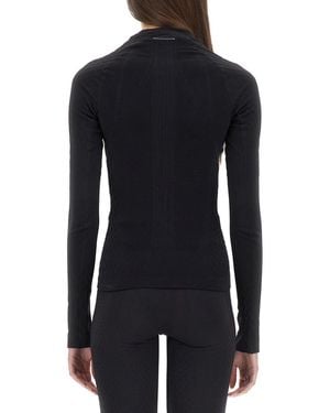 MM6 by Maison Margiela Logo Detail Top Main Material Polyamide Tops - Blue