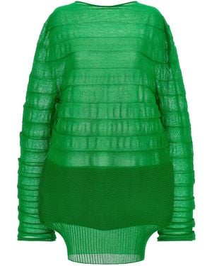 Issey Miyake Polyester Sweatshirt - Green