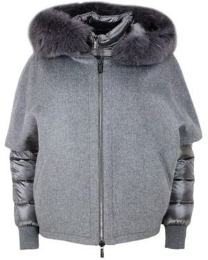 Moorer Jackets 90Wv 10Ws - Grey