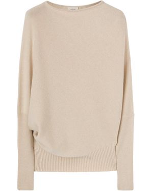 Agnona Asymmetrical Jumper - Natural