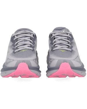 Hoka One One Clifton 9 Gtx Sneaker Textile Sneakers - Gray