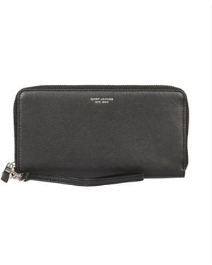 Marc Jacobs The Slim 84 Zip-Around Wallet - Black