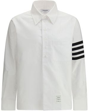 Thom Browne Cotton Shirt - White